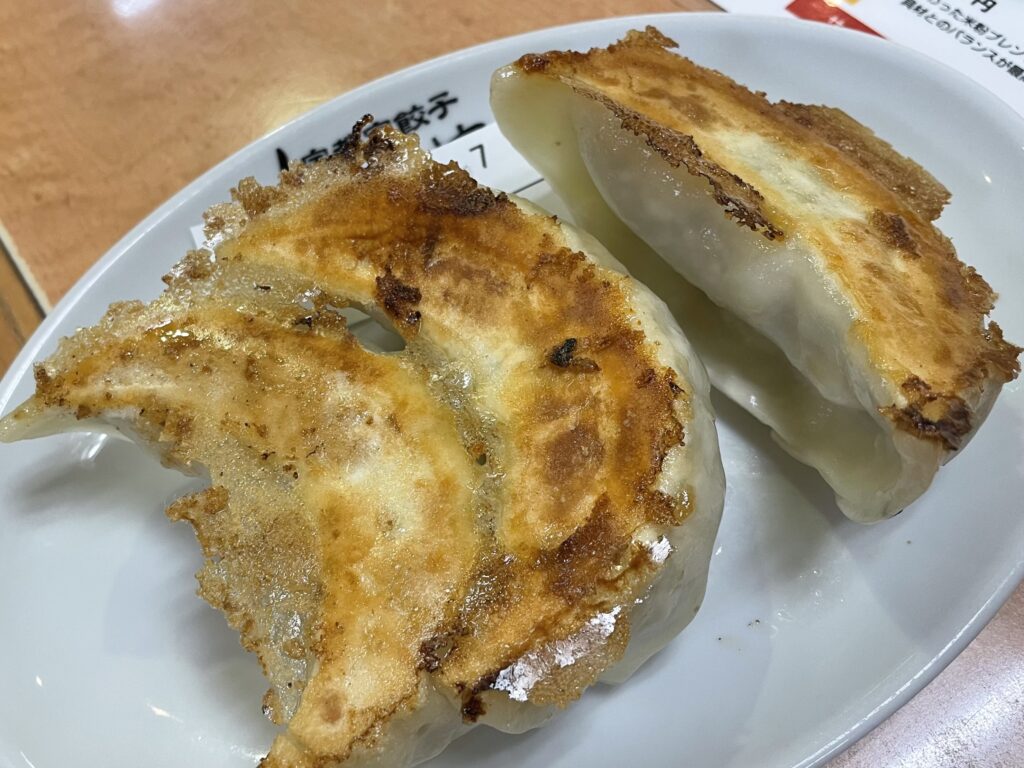 彩花の焼餃子