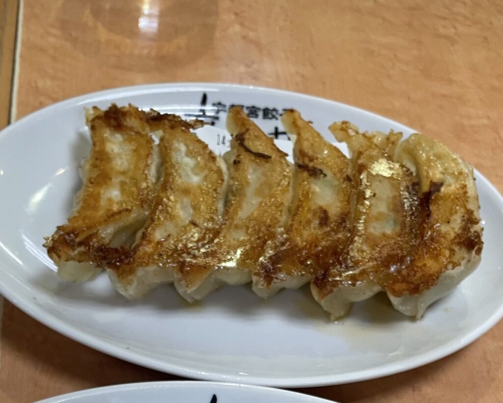 さつきの焼餃子